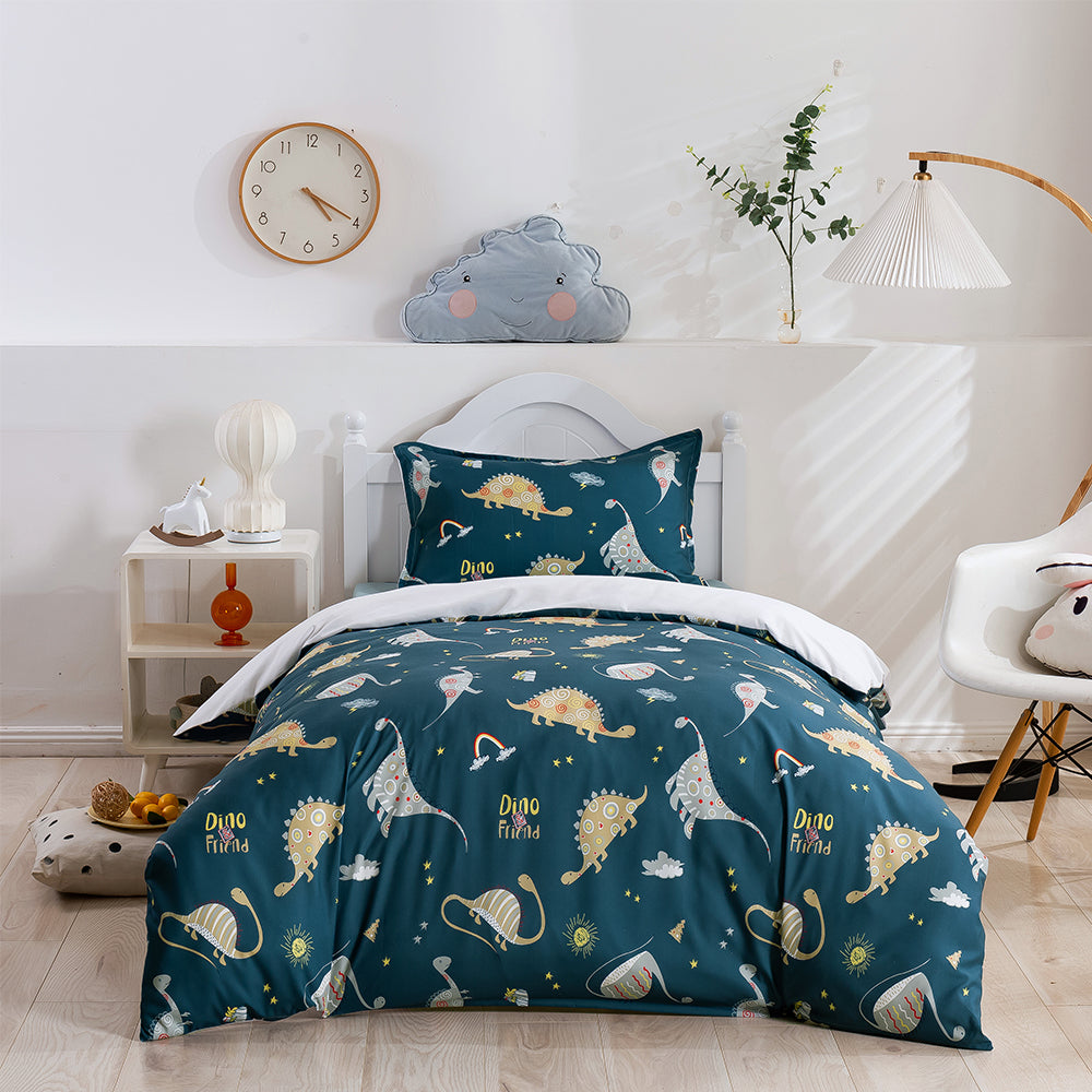 3D Cartoon Animal Dinosaur Quilt Cover Set Bedding Set Duvet Cover Pillowcases 238