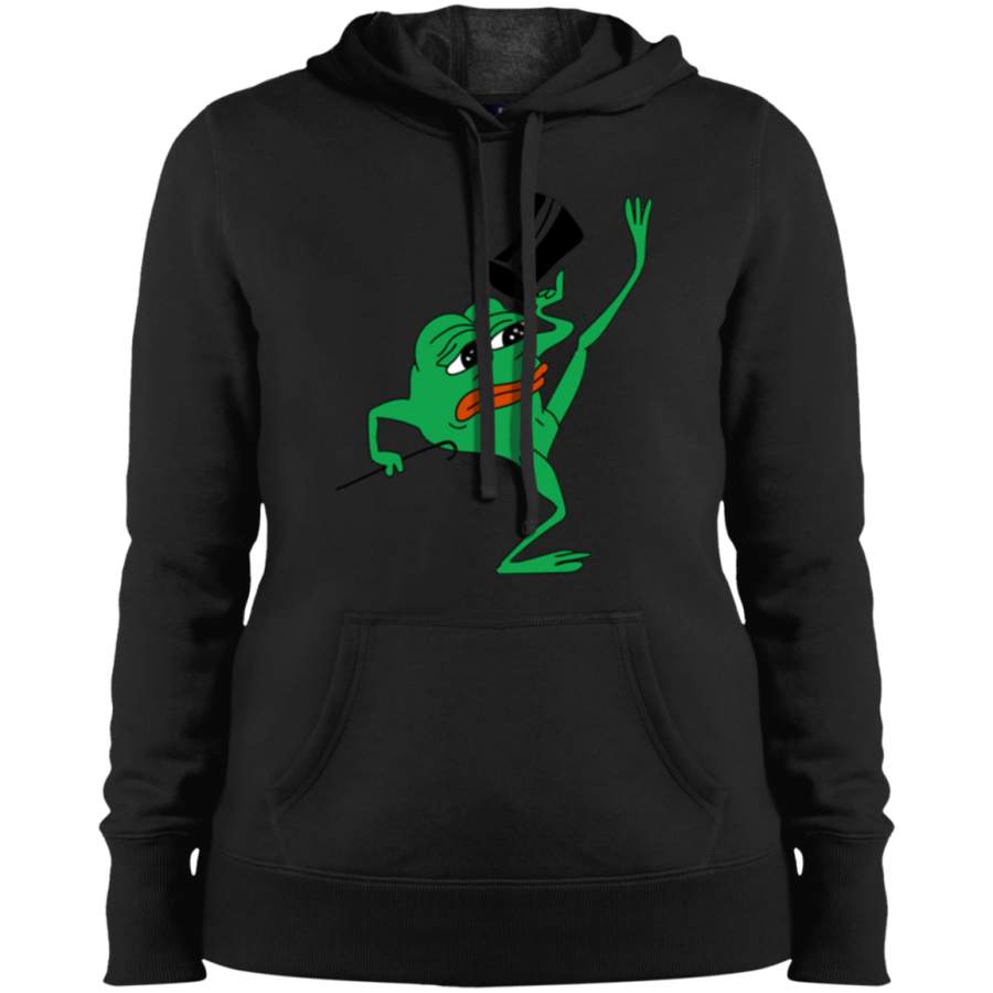 AGR Tophat Pepe Ladies’ Pullover Hooded Sweatshirt