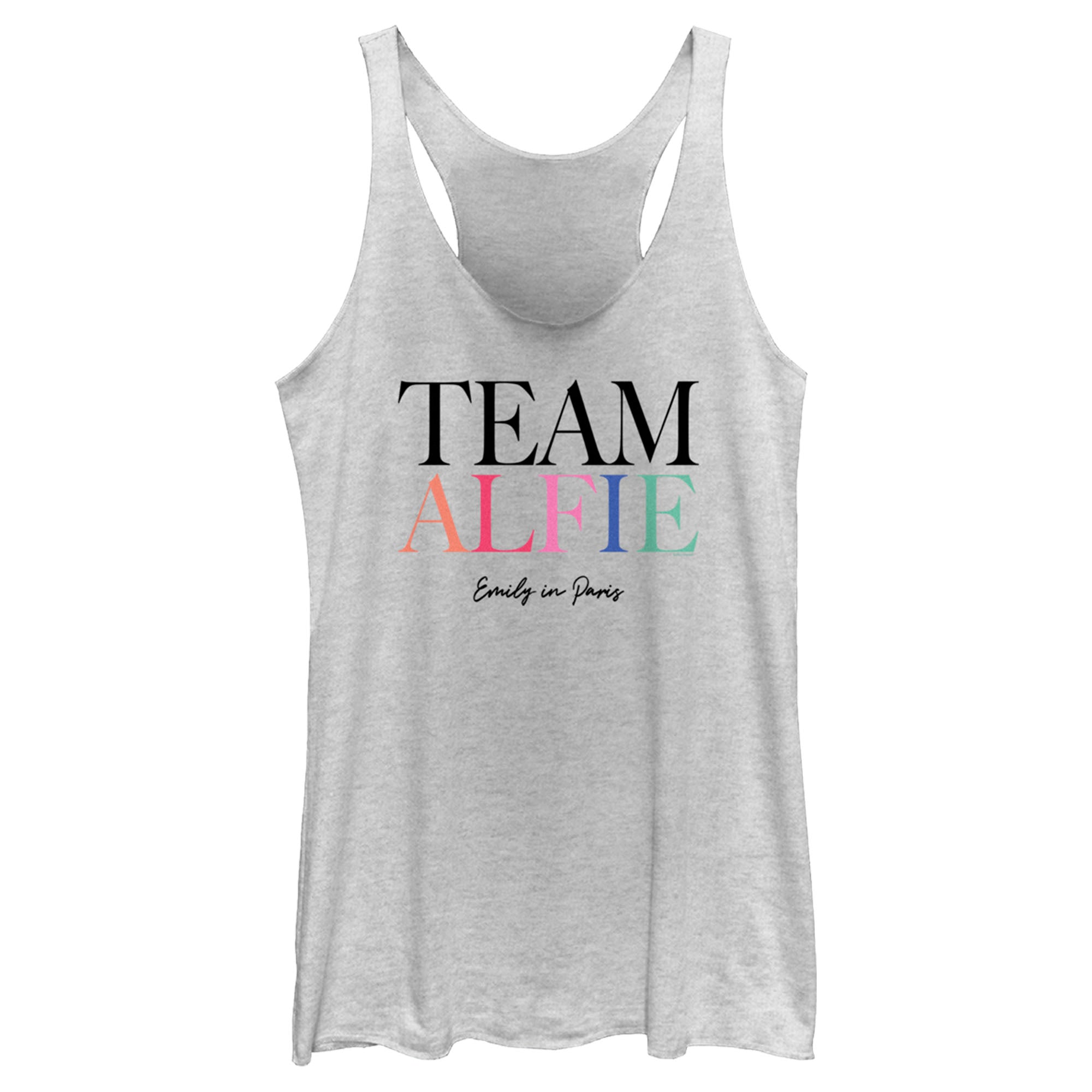 Women’S Emily In Paris Team Alfie Racerback Tank Top