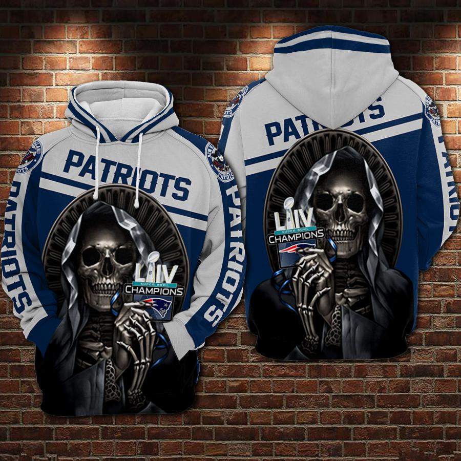 New England Patriots Hoodie 3D Style3914 All Over Printed