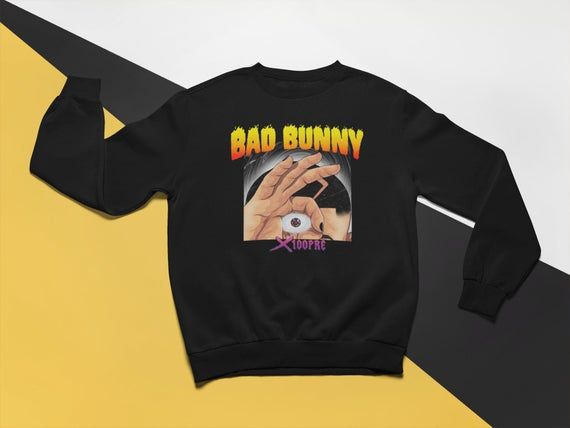 Bad Bunny x100pre Tour Crewneck Bad Bunny x100pre Sweatshirt