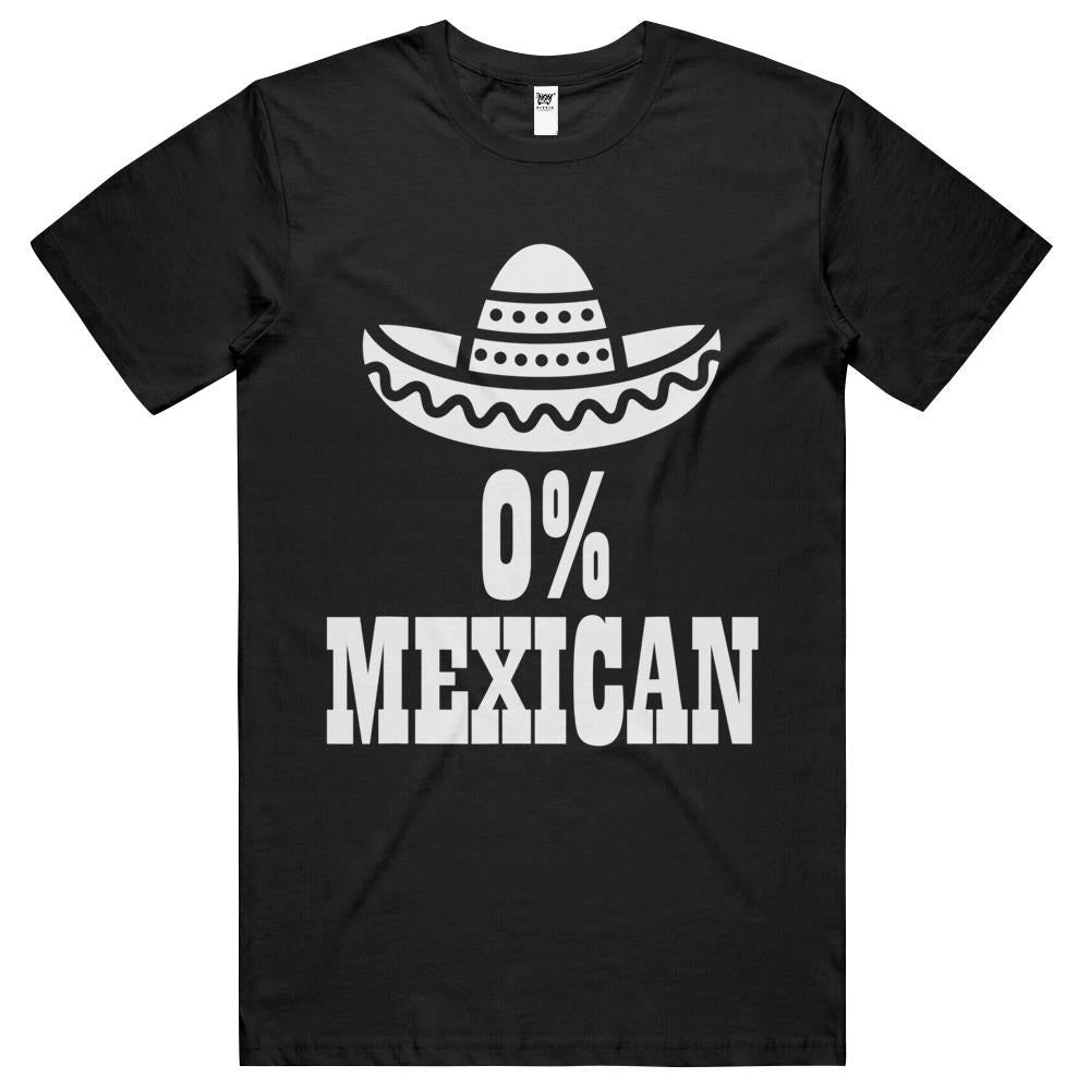 0% Mexican Cinco De Mayo Clothing Funny Cinco De Drinko T Shirts