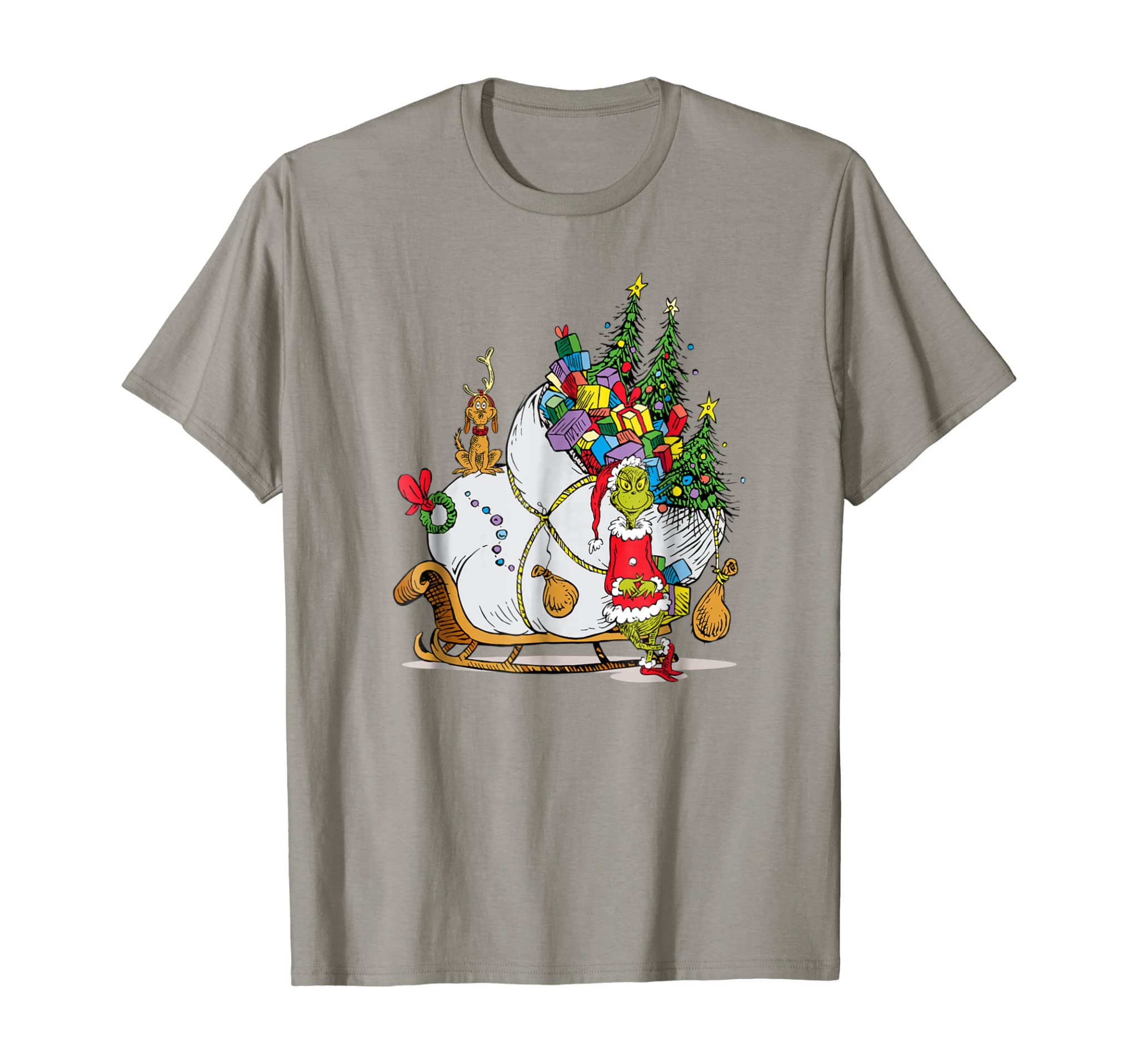 Dr. Seuss Grinch Sleigh T-Shirt