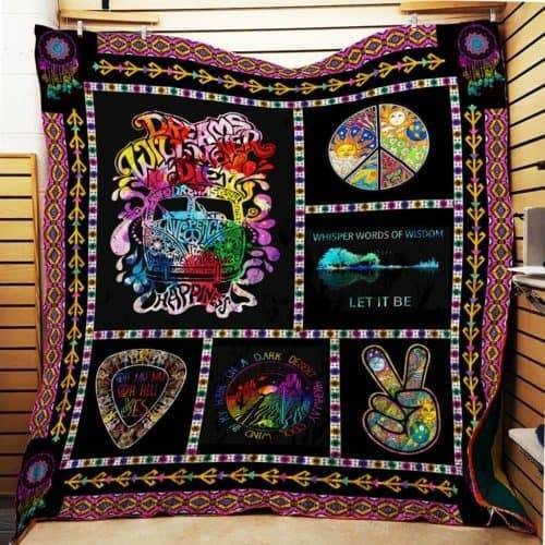 Hippie Soul Th137 3D Quilt Blanket HGM9