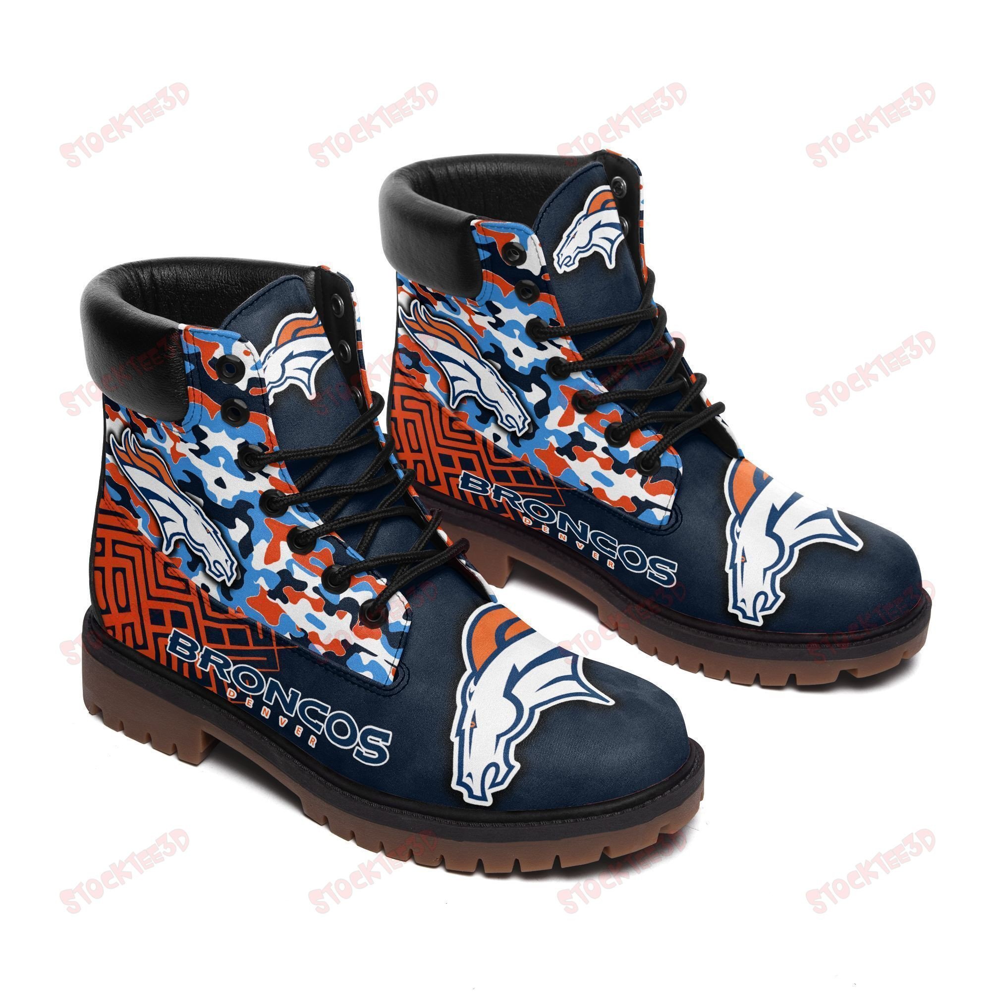 Denver Broncos Boots – Premium Shoes/ Premium Leather Boots – Gift For Sports Lovers 105