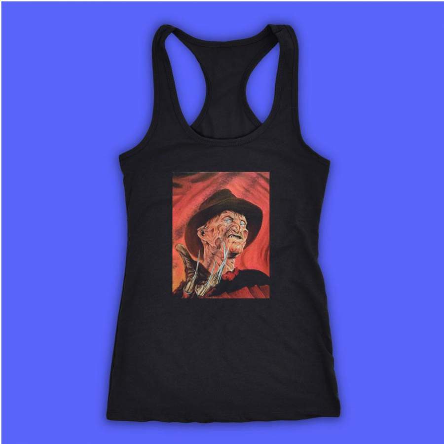 A Nightmare On Elm Street Women’S Tank Top Racerback