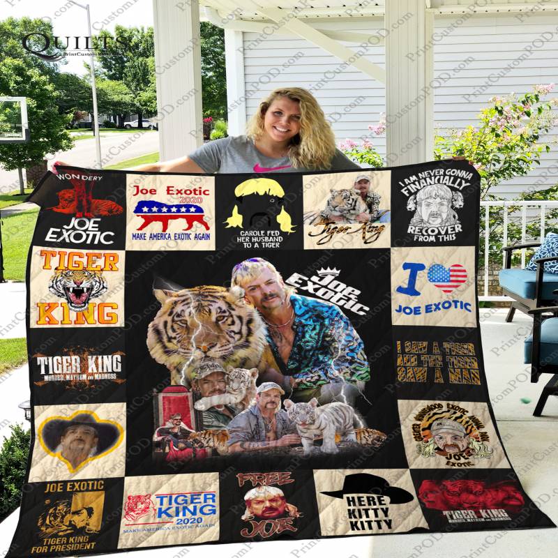 ADU- Tiger King Quilt Blanket Ver 17