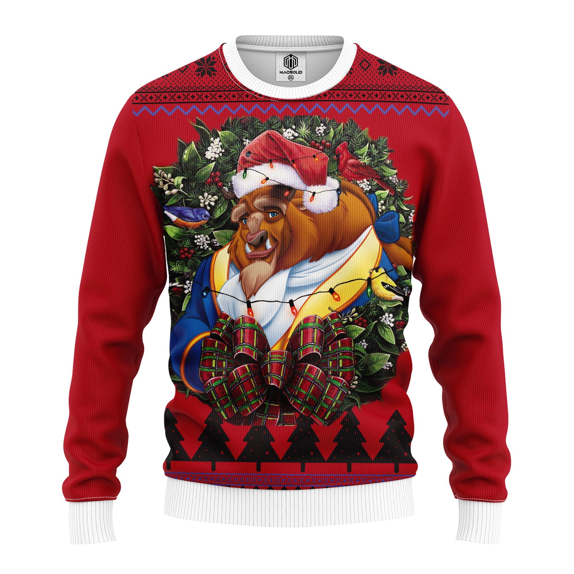 Beauty And The Beast Noel Mc Ugly Christmas Sweater – thanksgiving gift