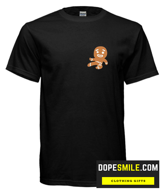 Gingerbread Ninja Attack cool  T Shirt