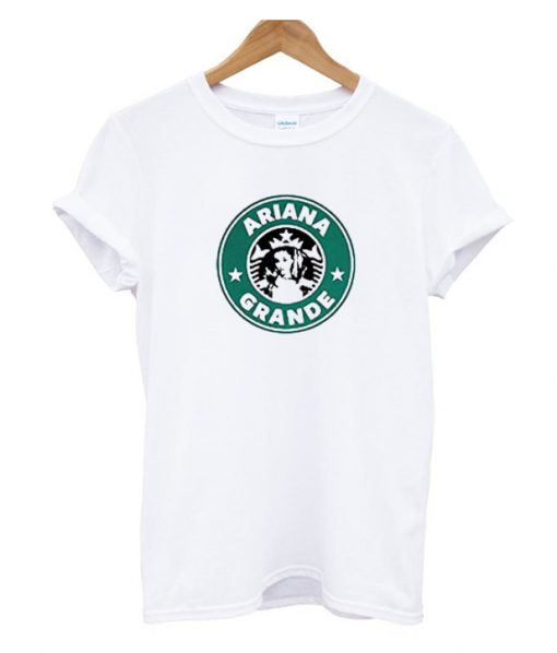 Ariana Grande Starbucks Logo RS T-Shirt