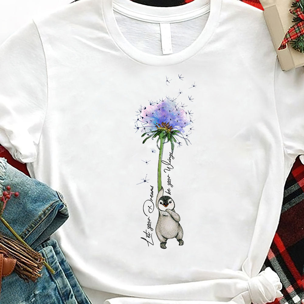 Dandelion Penguin Htqz1410193Z Light Classic T Shirt