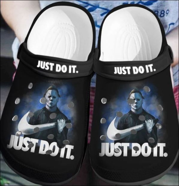 Michael Myers Just Do It Crocs Clog Shoes