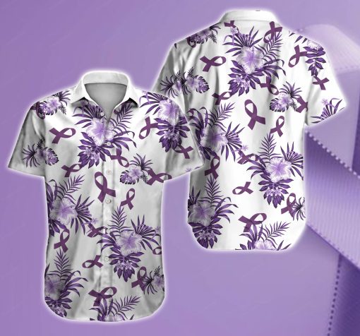 Tlab Alzheimer Awareness Hawaiian Shirts For Men Ha24989