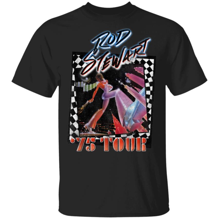 Rod Stewart 75 Tour Retro TShirt