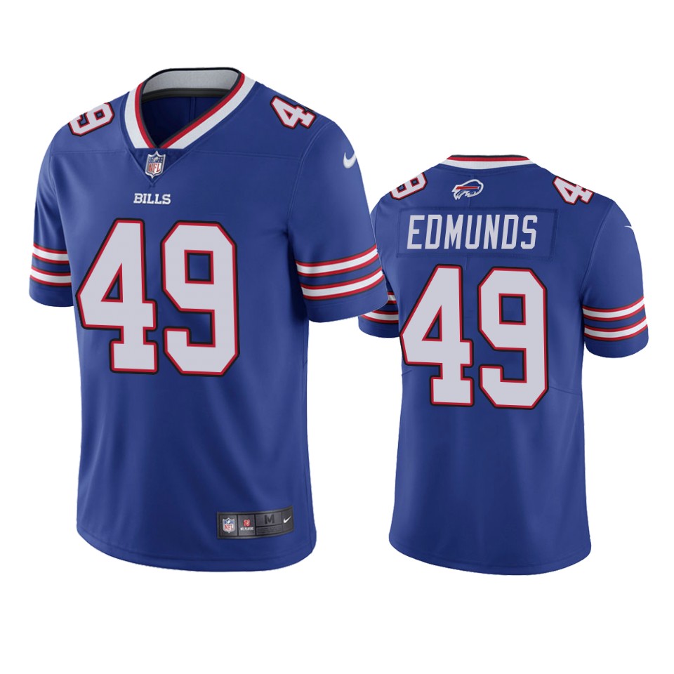 Buffalo Bills Tremaine Edmunds Royal Vapor Limited Jersey