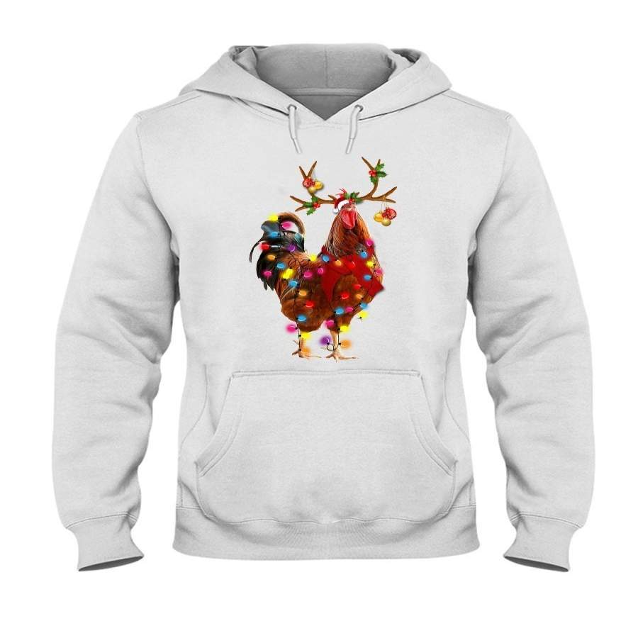Chicken Gorgeous Reindeer Christmas Hoodie