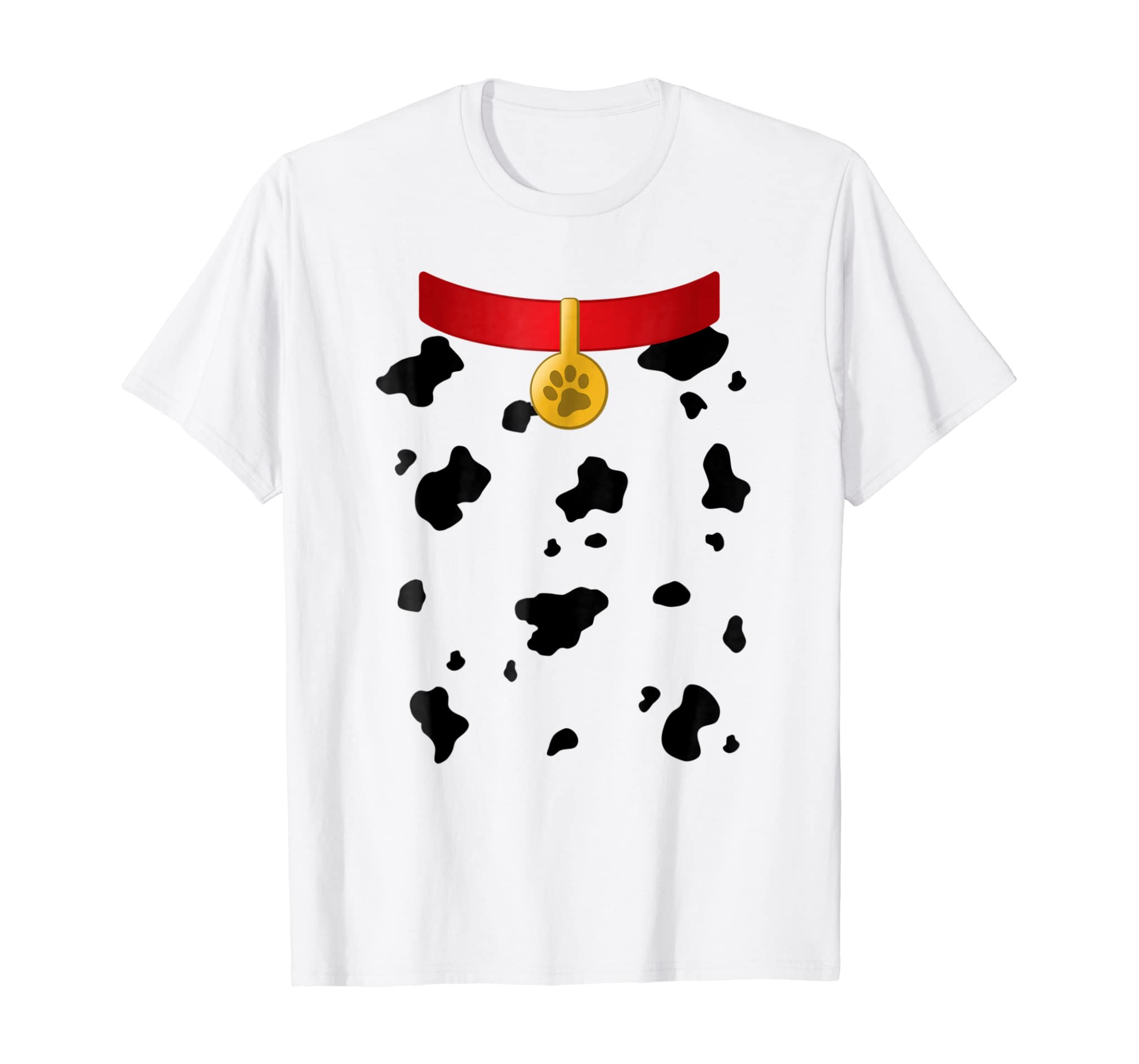 Dalmatian Dog Collar Costume Halloween Shirt Funny