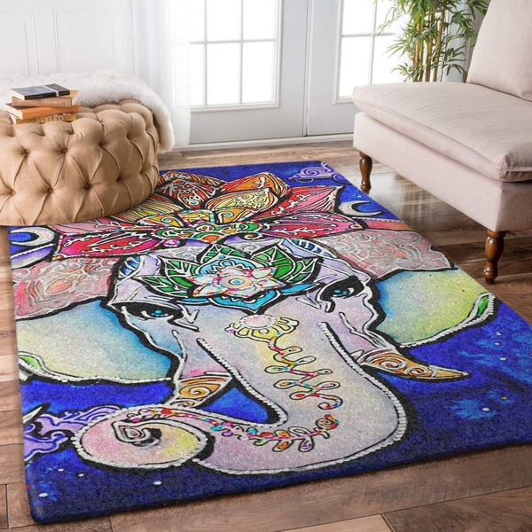 Mandala Elephant Rug RCDD81F19207