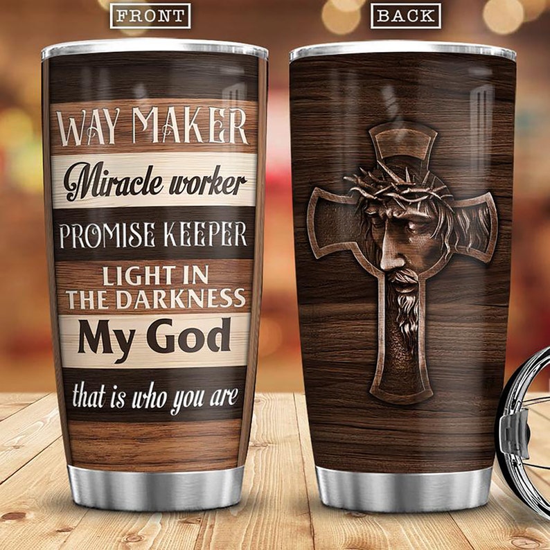 Personalized Tumbler – Faith God You Are Stainless Steel Tumbler – Christmas Gift For You – To My Friend