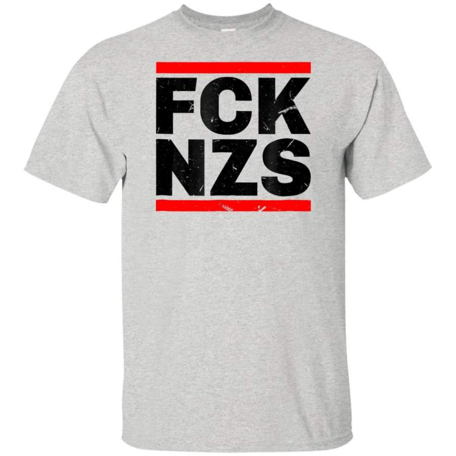 FCK NZS Antifa Anti-Racism Anti Nazi Shirt Vintage Design