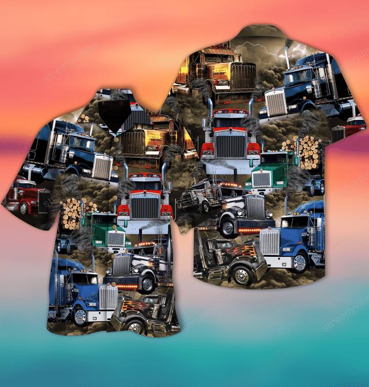 Be A Truck Driver All Over Printed Hawaii Shirt Ha90876