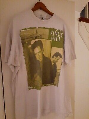 Vintage Vince Gill Concert Tour 1996 Xx T-shirt Fruit Of The Loom Heavy Duty 4149