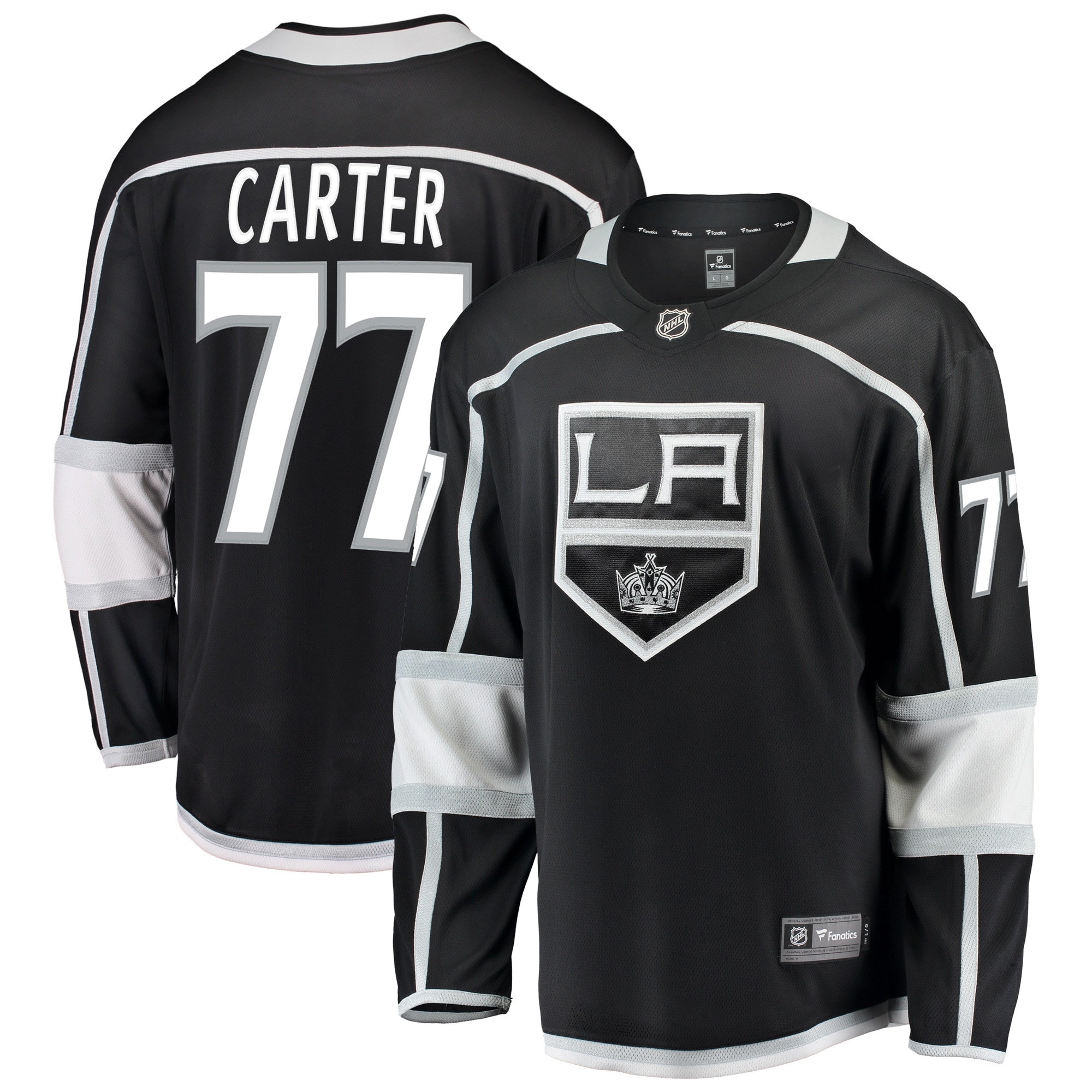 Jeff Carter Los Angeles Kings Branded Breakaway Jersey – Black