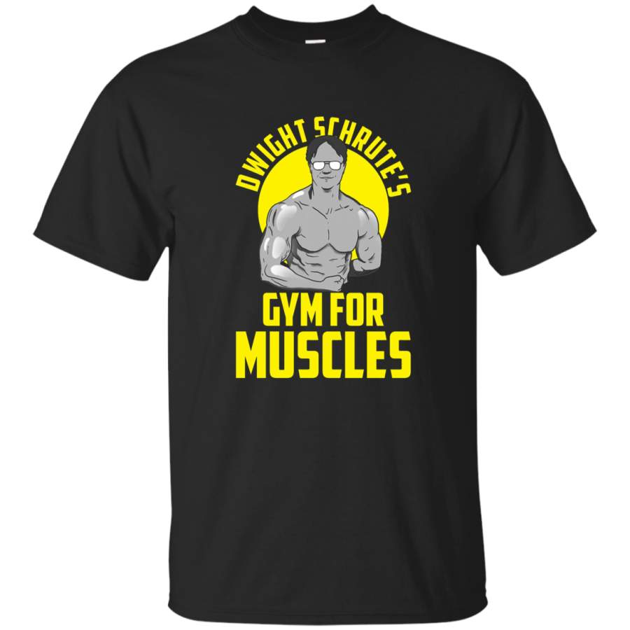 AGR Dwight Schrute gym muscles Mens Cotton T-Shirt