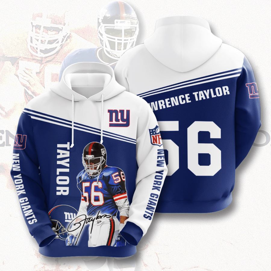 New York Giants No1358 Custom Hoodie 3D