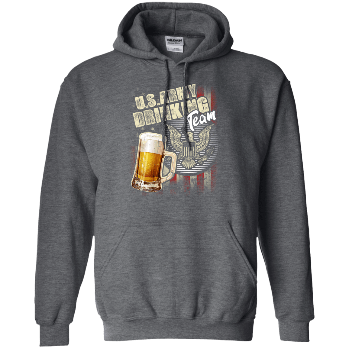 US Army Drinking Bear Team Front T Shirts - Jasaust Store