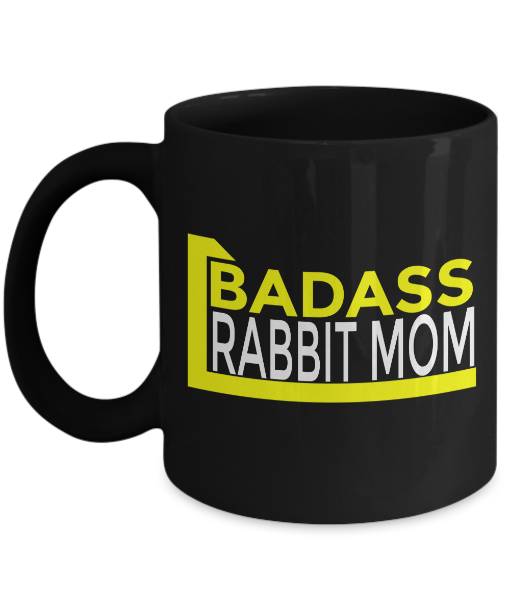 Mug Rabbit-Rabbit Mom – Badass Rabbit Mom