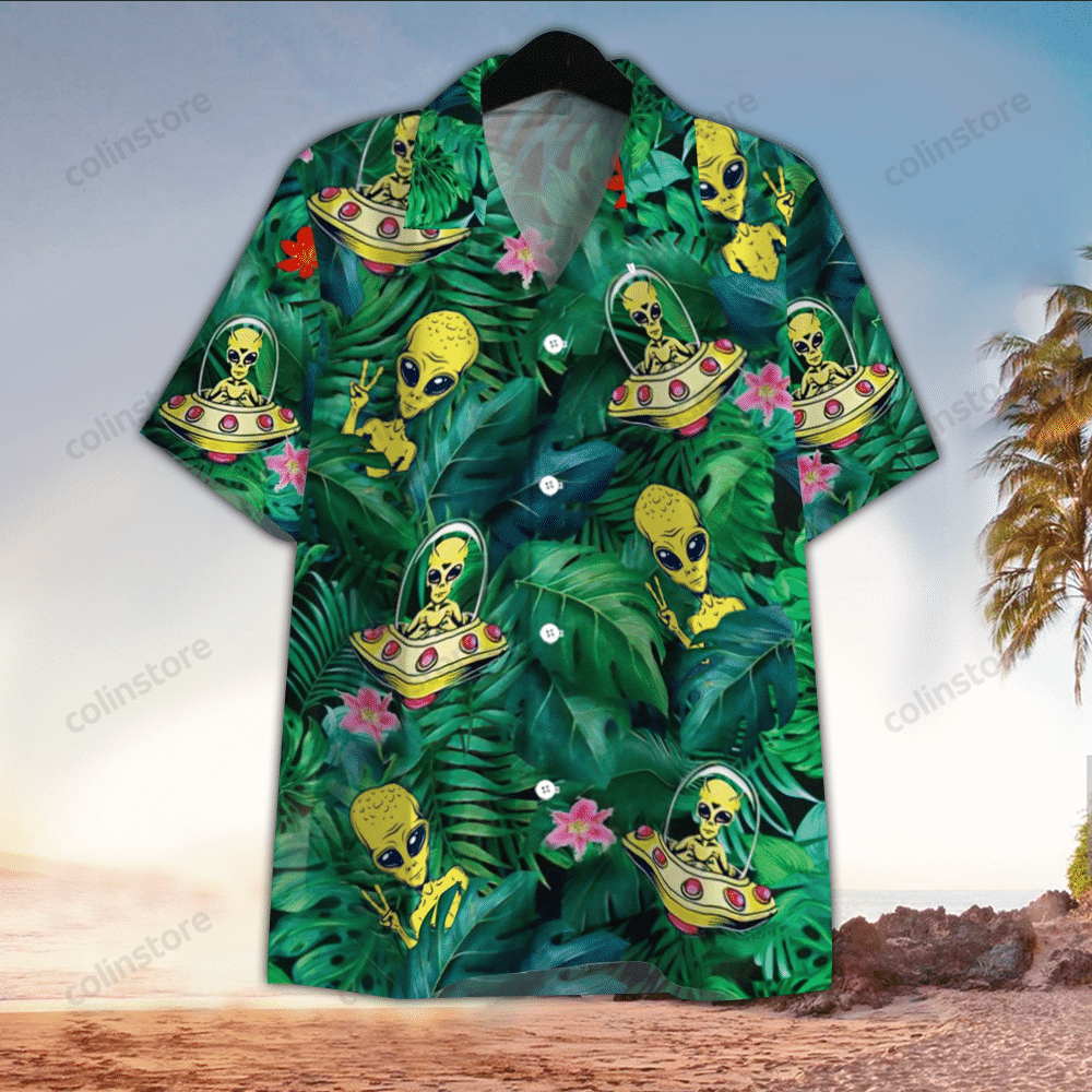 Alien Hawaii Shirt For Lover Aloha Ha66571