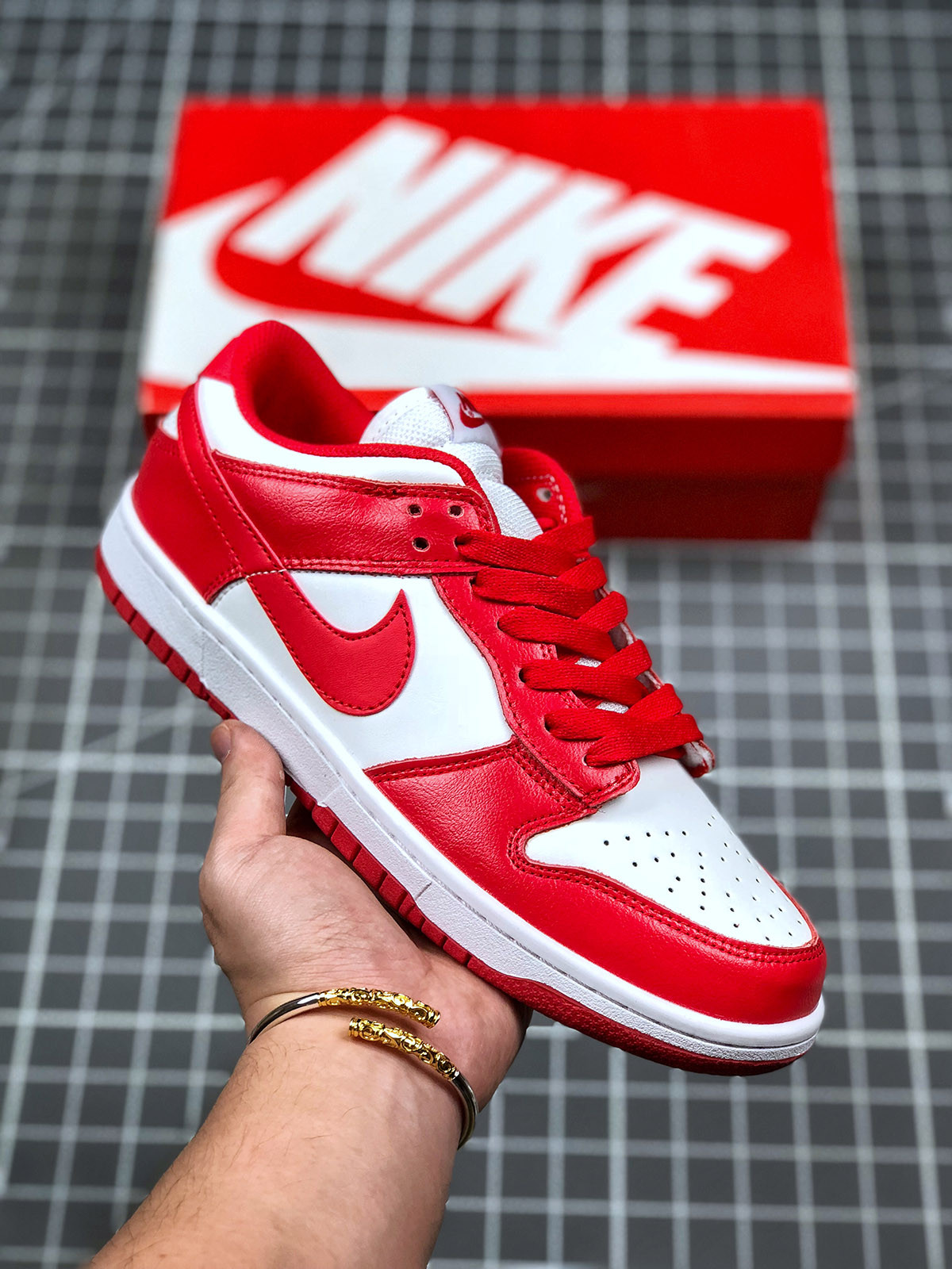 Nike Dunk Low SP WhiteUniversity Red CU1727-100 5339233