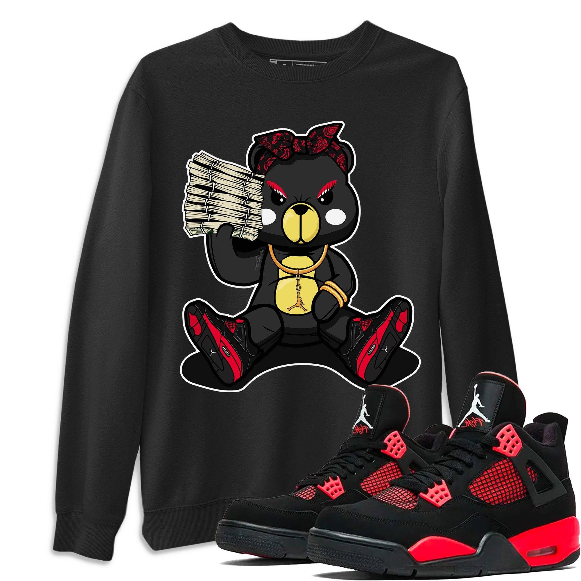 Bad Baby Bear Sweatshirt – Air Jordan 4 Red Thunder