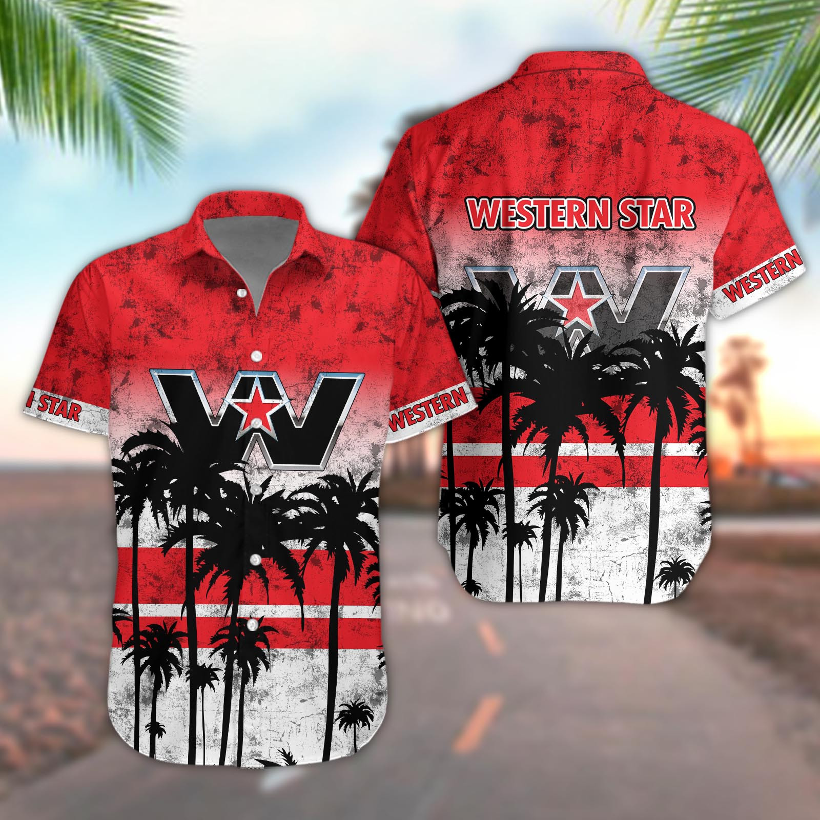 Western Star Aloha Shirt
