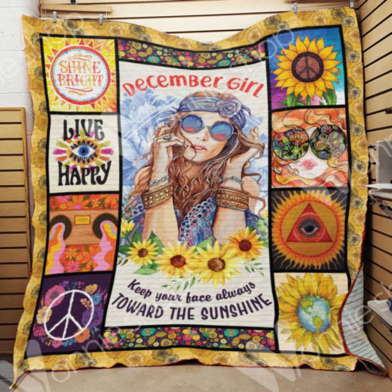 December Hippie Girl Blanket NOV01 78O53