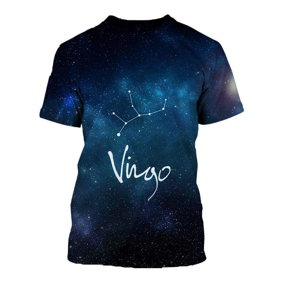 3D ALL OVER PRINTED VIRGO ZODIAC T SHIRT HOODIE NTH150823