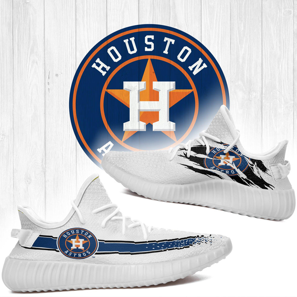 Houston Astros Fashion Casual Sports Running Walking Sneaker Shoes