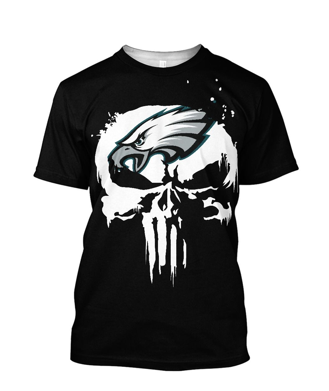 Philadelphia Eagles Punisher 3D Tee, Hoodie, Zipup