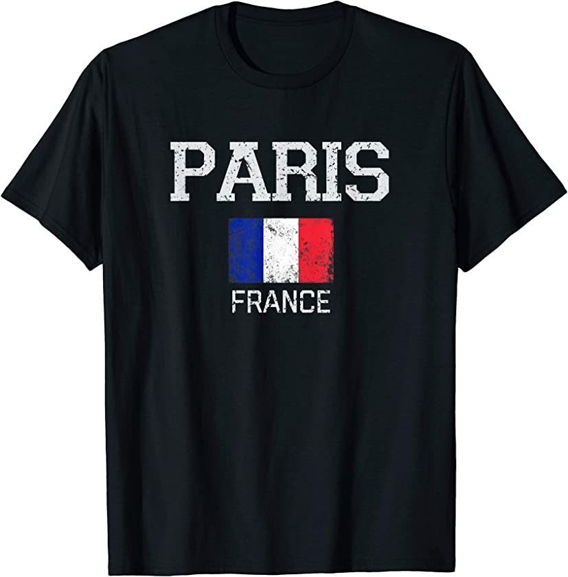 Vintage Paris France French Souvenir Gift T-Shirt