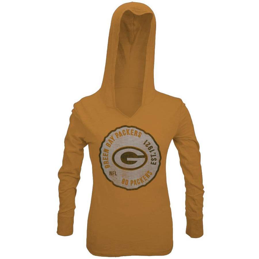 Green Bay Packers – Primetime Juniors Hooded Long Sleeve T-Shirt