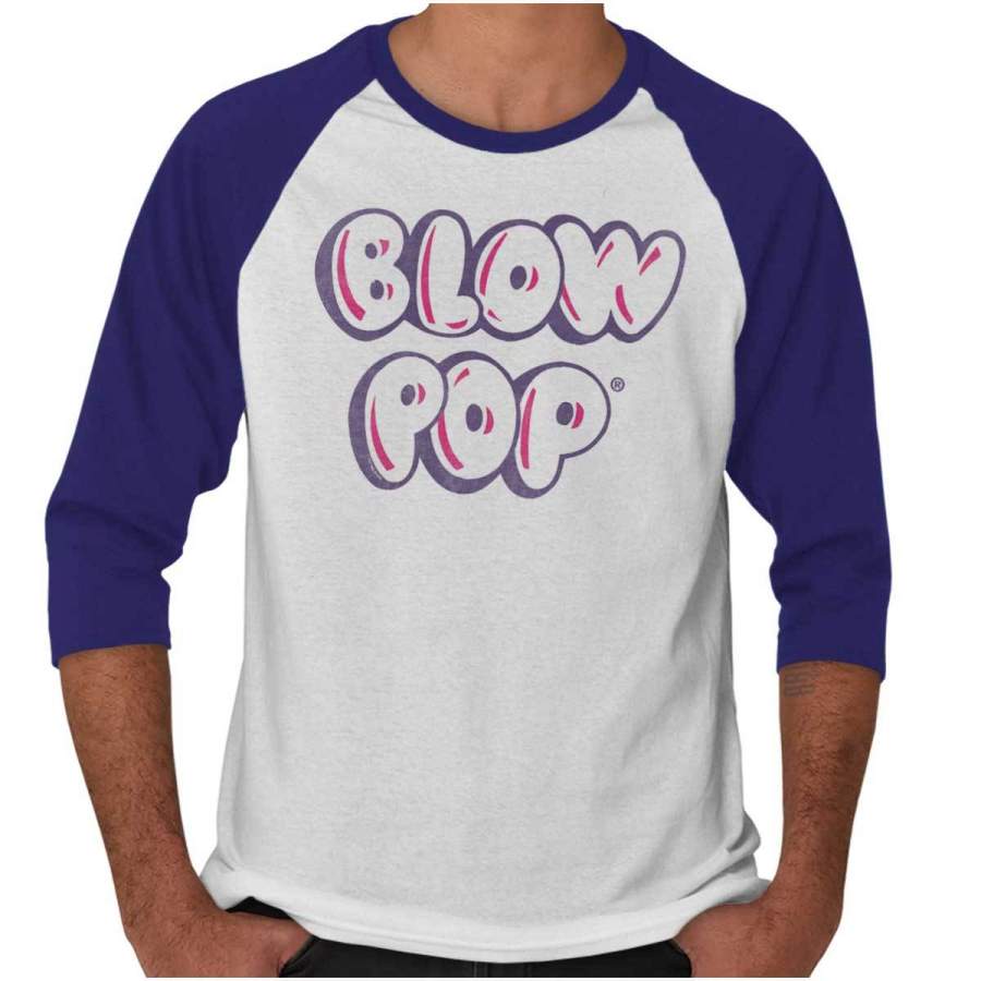 Vintage Blow Pop 3/4 Sleeve T-Shirt