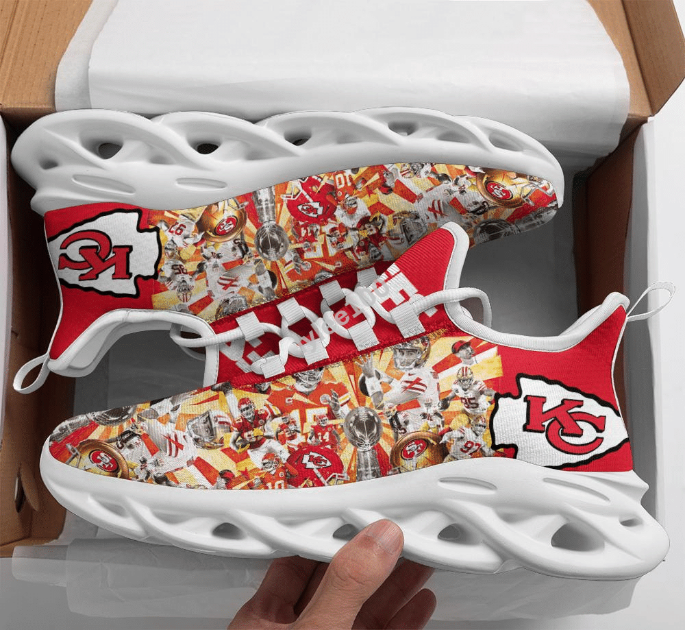 Kansas City Chiefs Max Soul Shoes For Men And Women