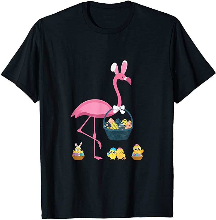 Rabbit Wading Bird Design T-Shirt