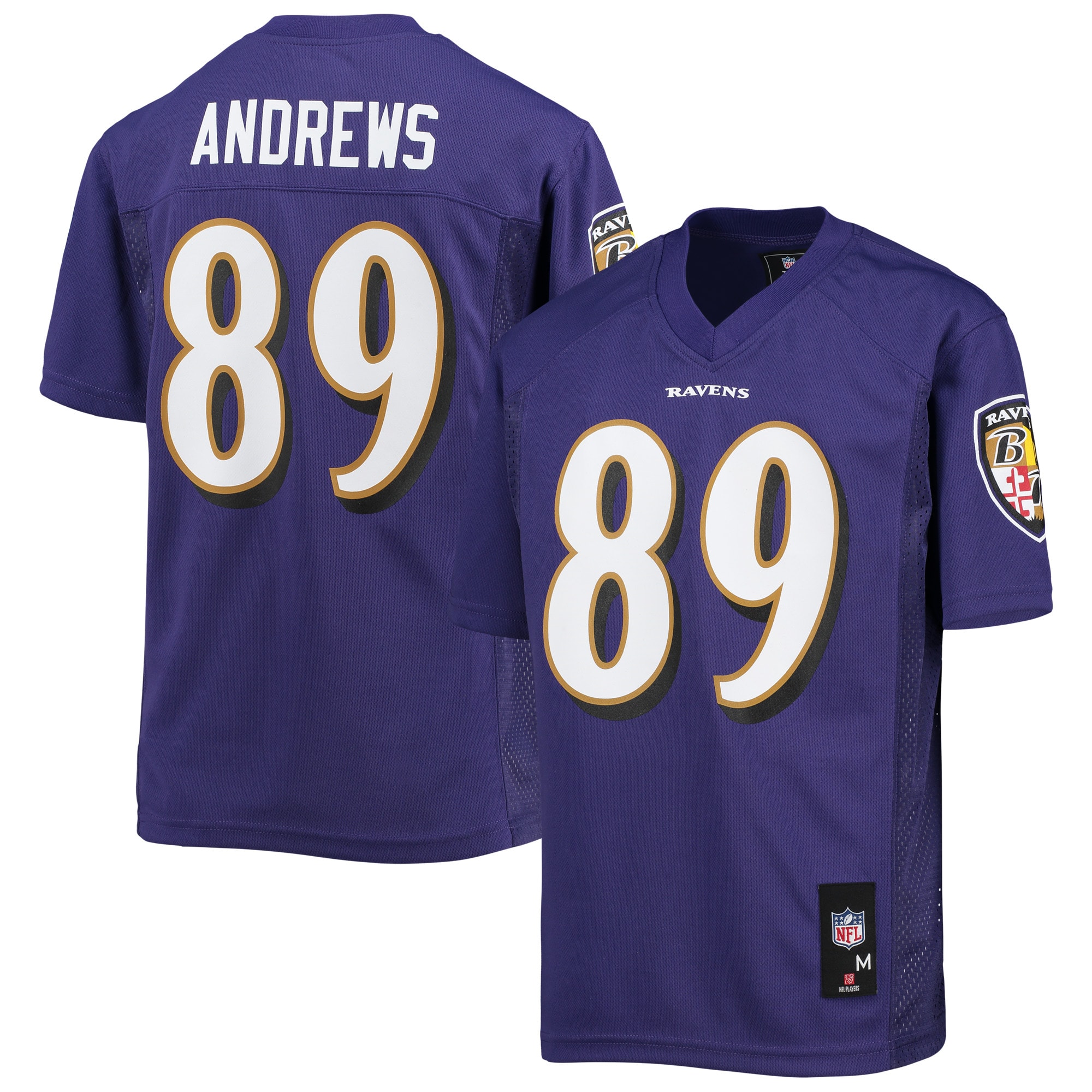 Youth Baltimore Ravens Mark Andrews Purple Player Jersey