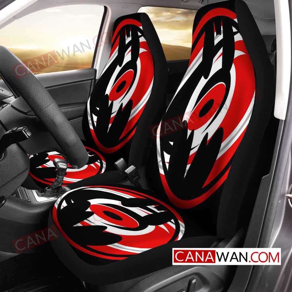 Carolina Hurricanes Style53 3D Customized Personalized Car Seat Cover