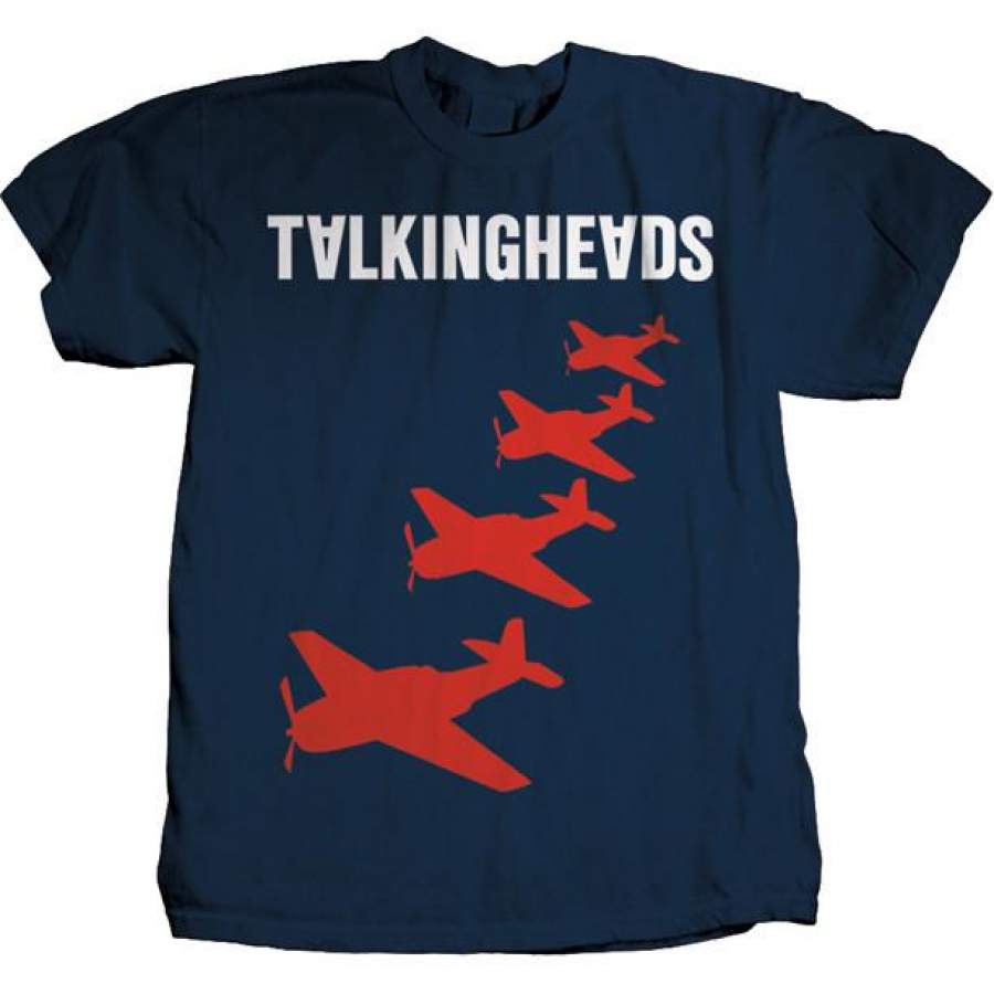 Talking Heads Planes-Premium Soft Cotton T-Shirt