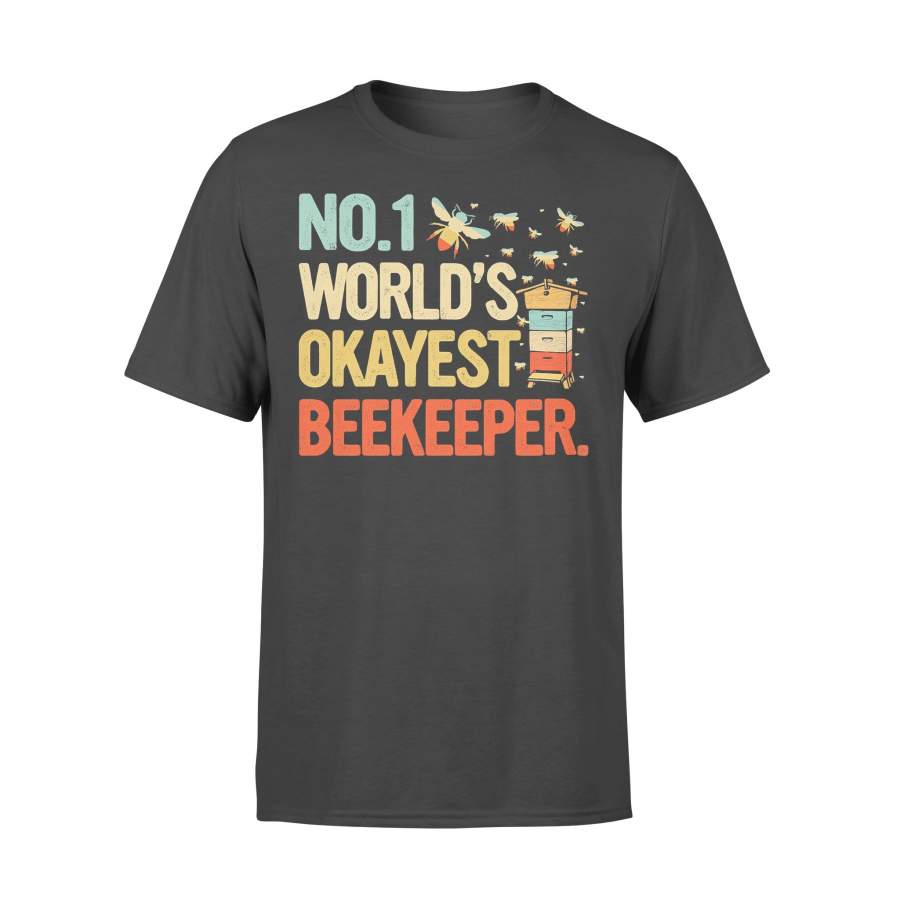 No1 World’s Okayest Beekeeper Vintage T-shirt