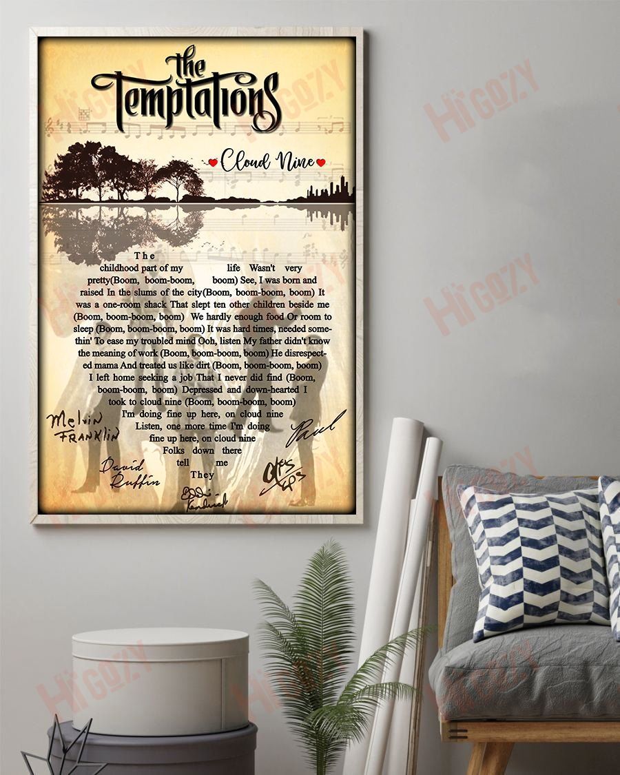 The Temptations Band Poster Canvas – V951