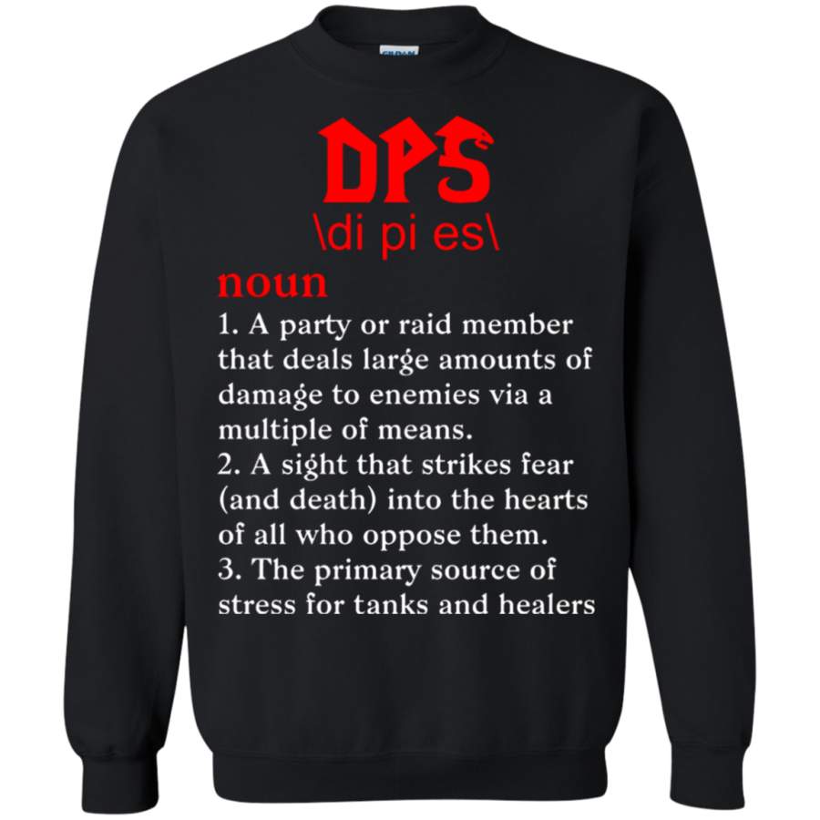 AGR DPS Damage Dealer Gamer Definition RPG Sweatshirt